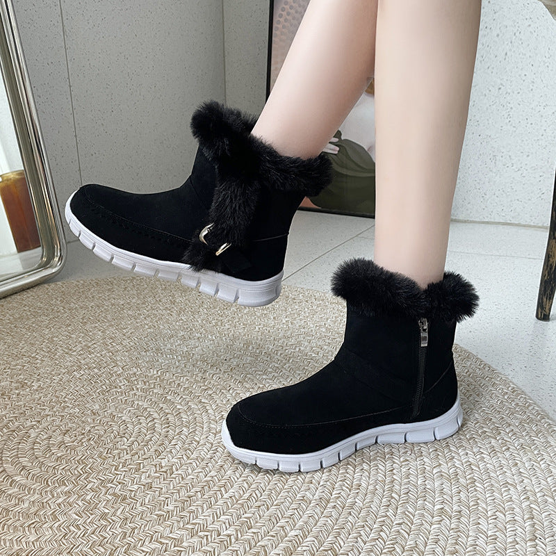 Nouvelles bottes neige avec design de boucle